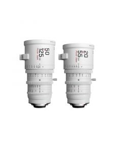 DZOFILM Pictor Zoom 2-Lens Kit 50-125/20-55 T2.8 White Kit