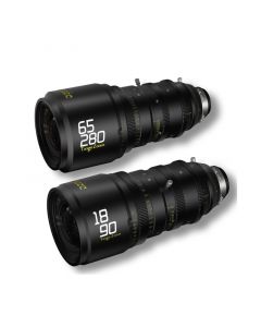 DZOFILM Tango 2-Lens Kit 18-90mm T2.9/65-280mm T2.9-4 for PL&EF Mount S35 metric w/o servo Zoomobjektive