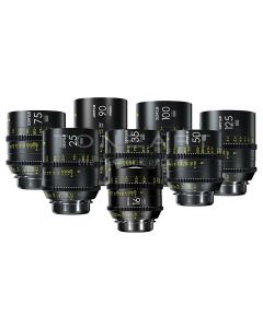 DZOFILM Vespid Prime 8-Lens Kit 16 T2.8 + 25/35/50/75/100/125 T2.1 + Macro 90 T2.8 metric Objektivsatz