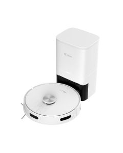 EZVIZ RE4 mit Ladestation im Wohnraum