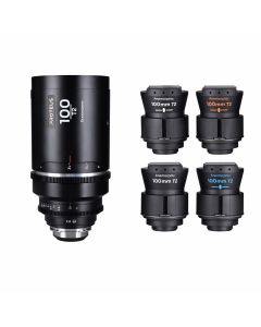 LAOWA Proteus Flex 2X Anamorphic 100mm T2 - Meters Arri PL Default + EF Kit