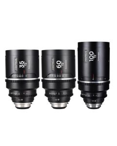 LAOWA Proteus Flex 2X Anamorphic 3-Lens Bundle Set B 35mm, 60mm, 100mm - Meters Arri PL Default + EF Cine Objektive