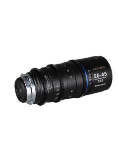 Laowa Proteus Zoom 2X Anamorphic 26-45mm T2.9 - Blue (Meters) Arri PL (Default) + EF 2x anamorphic lens