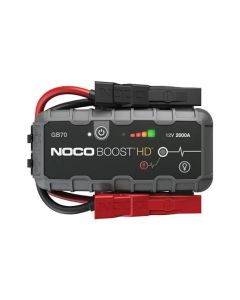 NOCO GB70 Boost HD 12V 2000A Jump Starter Powerbank in Frontansicht 