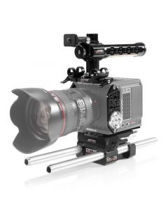 Shape full Camera Cage with 15mm LW Rod System for RED Komodo Baseplate