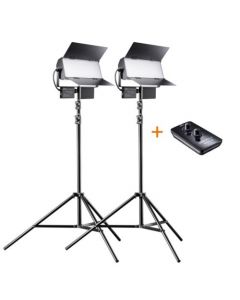Walimex Pro LED Sirius 160 Bi Color Set2 FB+2,6m Günstig