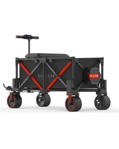 ZILR ZIPR 4WD Off-Road E-Kit Cart in Seitenansicht mit Antrieb und robustem Rahmen 
