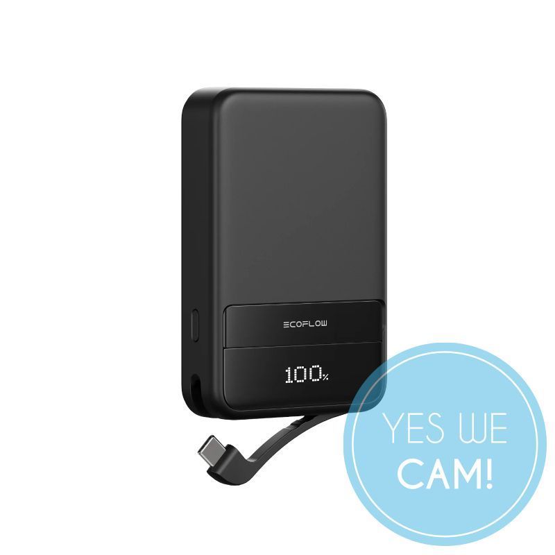 EcoFlow RAPID Magentische Powerbank 10000 mAh - schwarz Schnellladung