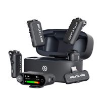 Hollyland LARK MAX 2 Combo 4-Person Version Wireless Microphone, AI-Rauschunterdrückung