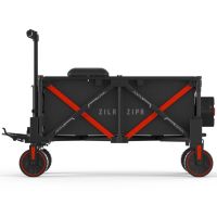 ZILR ZIPR 2WD Long Range E-Powered Kit Cart mit faltbarem Rahmen und Elektroantrieb für Produktionen